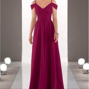 Sorella Vita Bridesmaid Dress - Burgundy Size 2